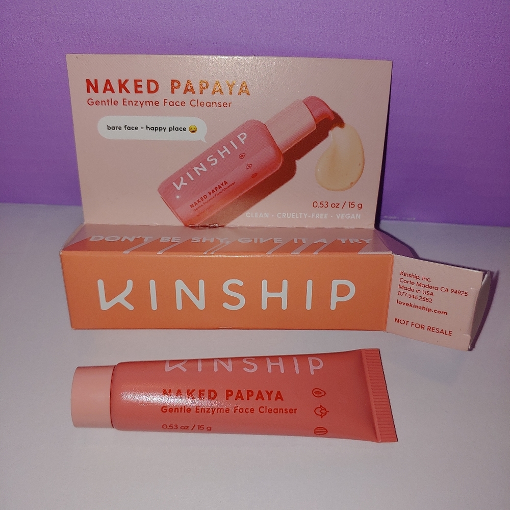 $4 Kinship Naked Papaya Gentle Enzyme Face Cleanser
